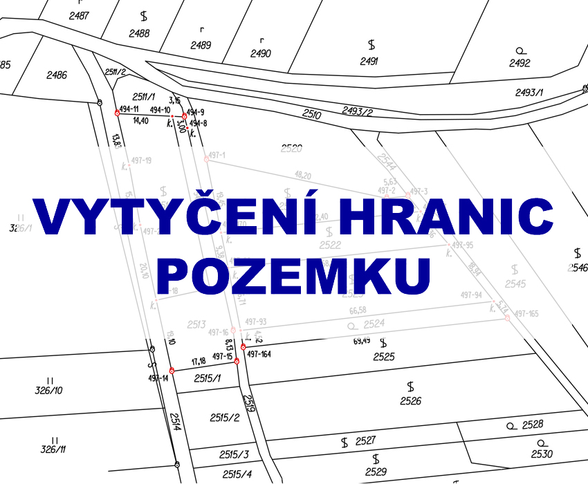 Vytyčení hranic pozemku